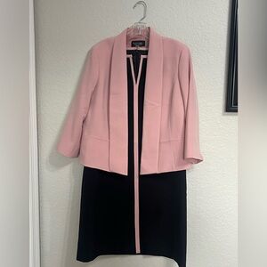 BLACK LABEL dress set with super elegant jacket